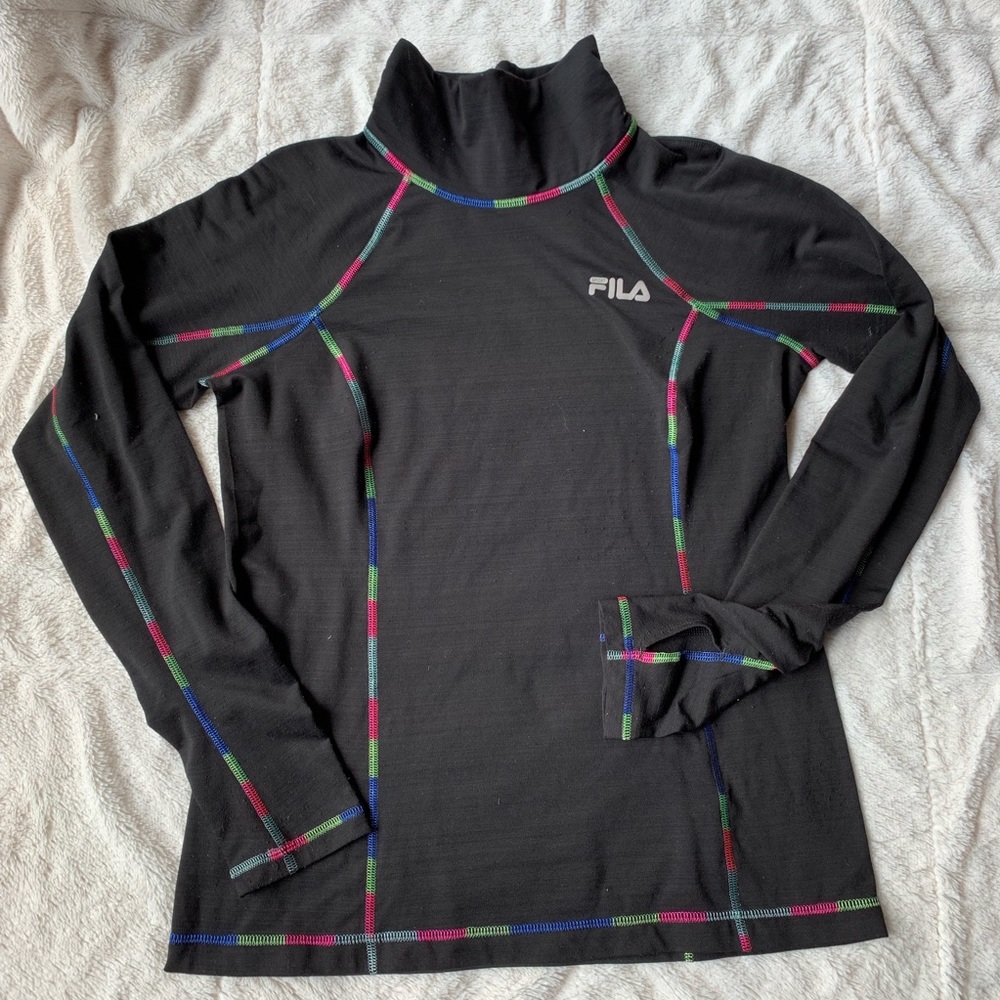 Fila Sport Running Fleece lined pullover black